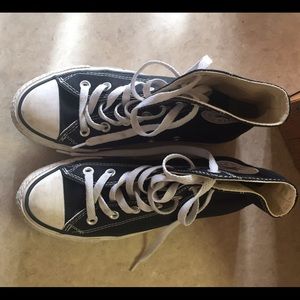 Black Hightop Converse