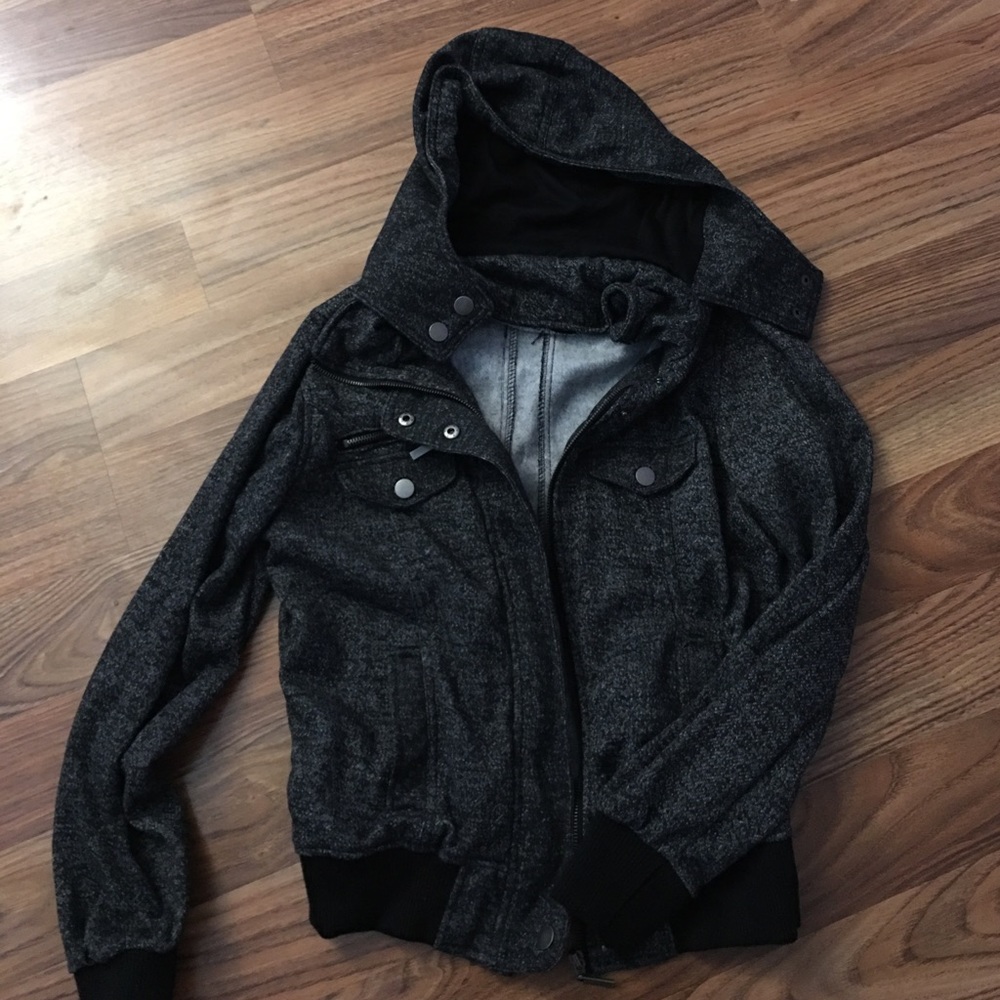Dark grey jacket
