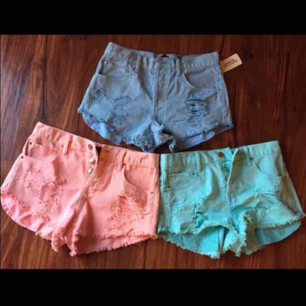 Forever 21 High Waisted Shorts Bundle