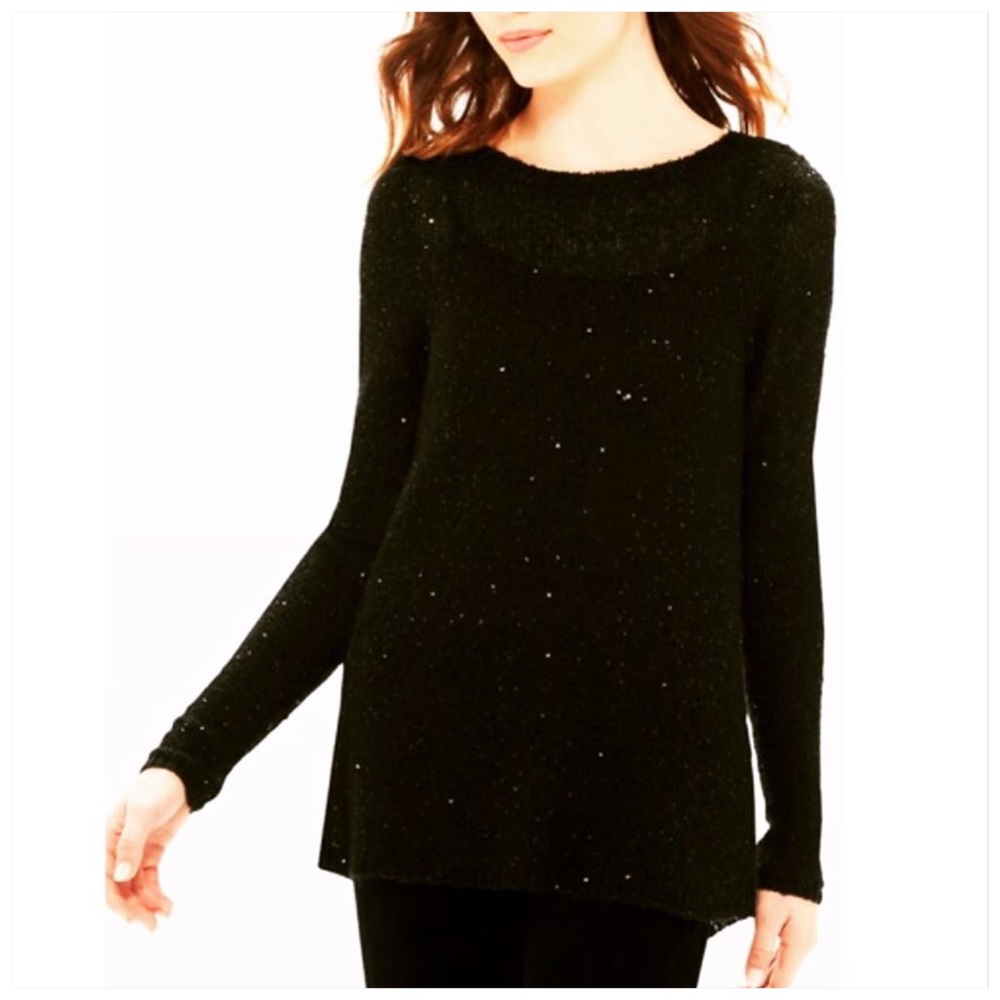 Sparkling Black Sweater