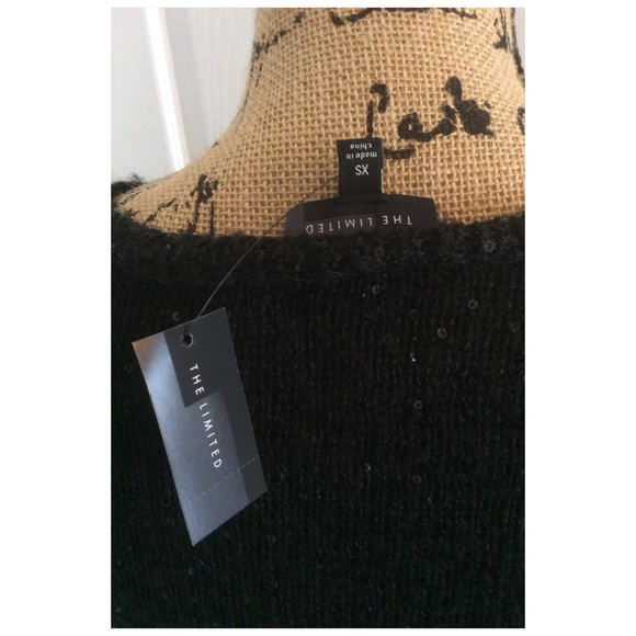 Sparkling Black Sweater - Picture 5 of 5