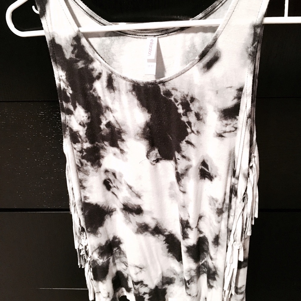 Side Fringe Tank Top