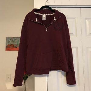 PINK Victoria's Secret Maroon sweatshirt❤🌹