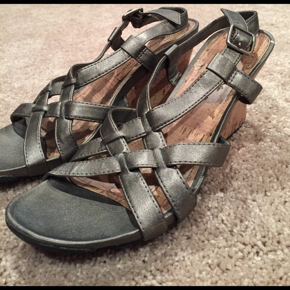 Silver wedges