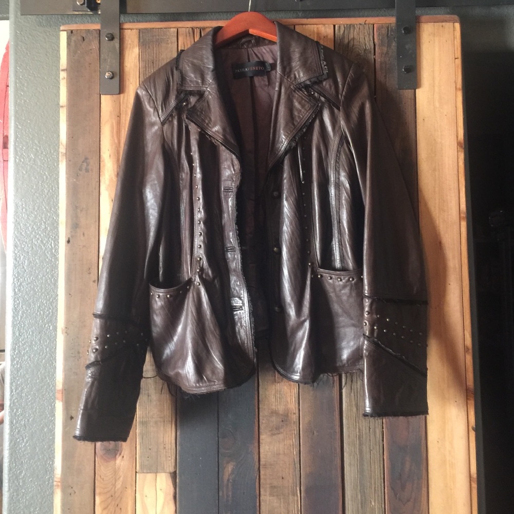 Pasha Veneto leather jacket