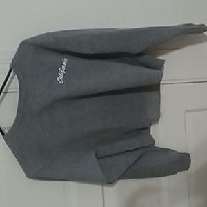 California cropped sweatshirt