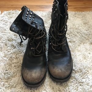 Frye leather boots