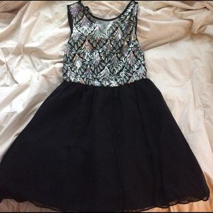 Sparkly Black Dress