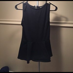 Topshop Black Blouse!