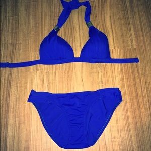 Royal blue bikini