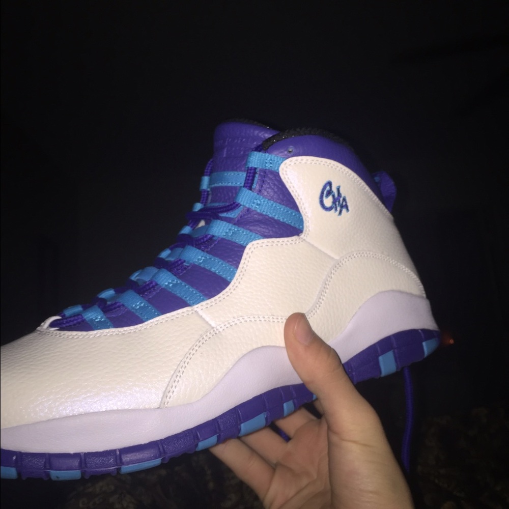 Jordan 10 charlotte colorway