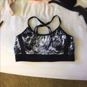Marbled Sports Bra NWOT