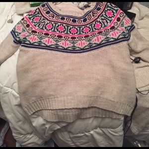 American Eagle printed sweater