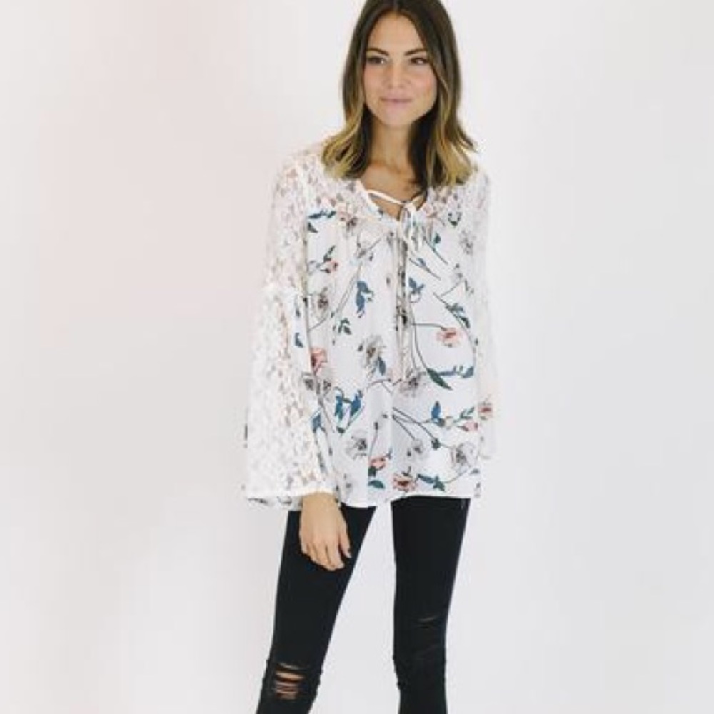 Floral blouse