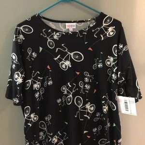 BNWT xxs Irma Bikes! Black background