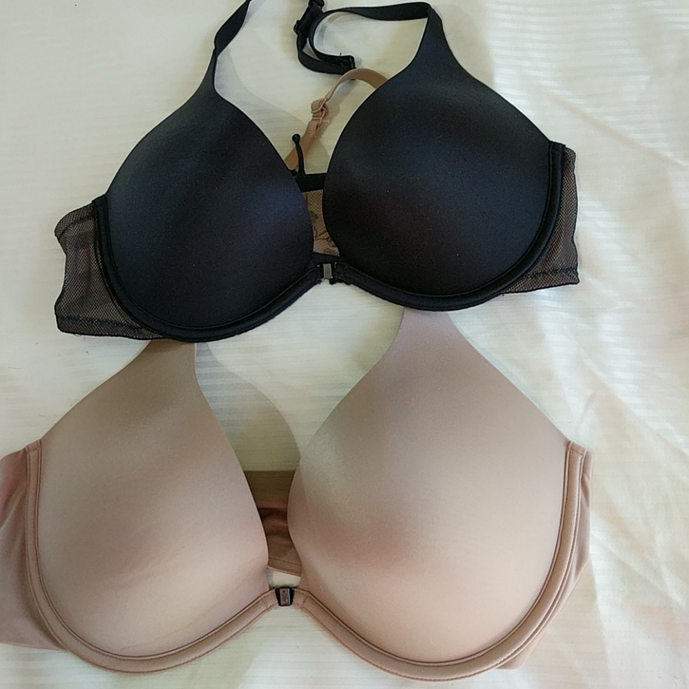 SOLD*"""""secret bras convertibles Plunge 36d