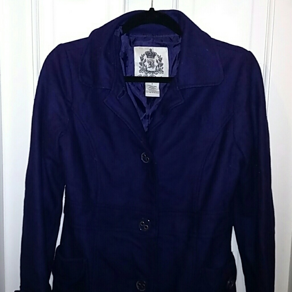 Purple winter coat