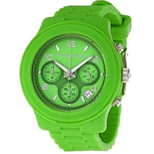 Michael Kors silicone green watch