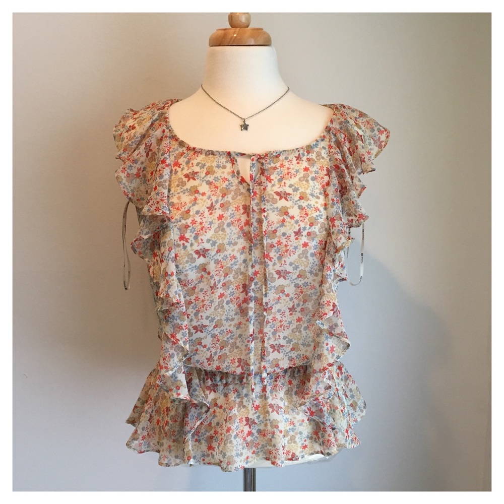 Floral Feminine Boho Shirt