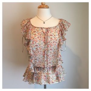 Floral Feminine Boho Shirt