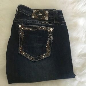 Miss Me Jeans Easy-Skinny Mid-Rise Size 33