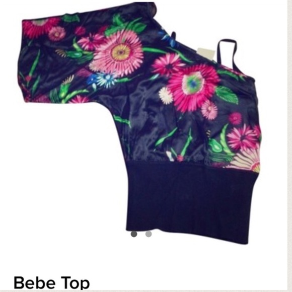Hold!!!Gorgeous bebe one Shoulder top size S - Picture 1 of 2