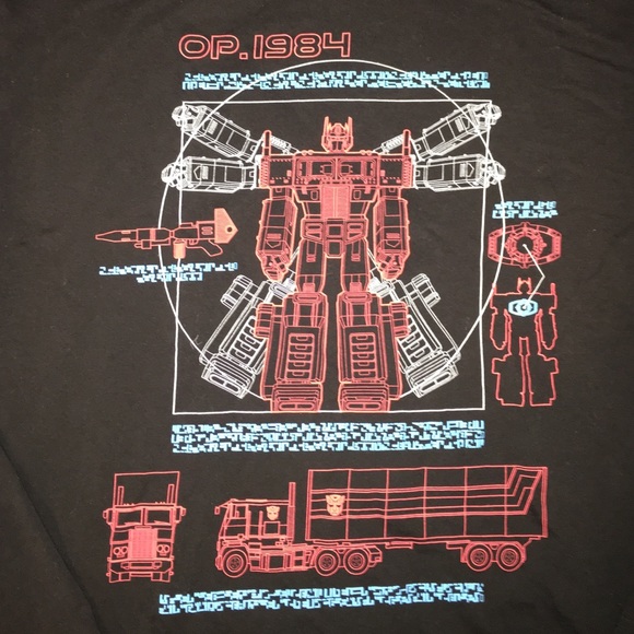 🚹NWOT Transformers Long Sleeve T-Shirt, Men's - Picture 2 of 3