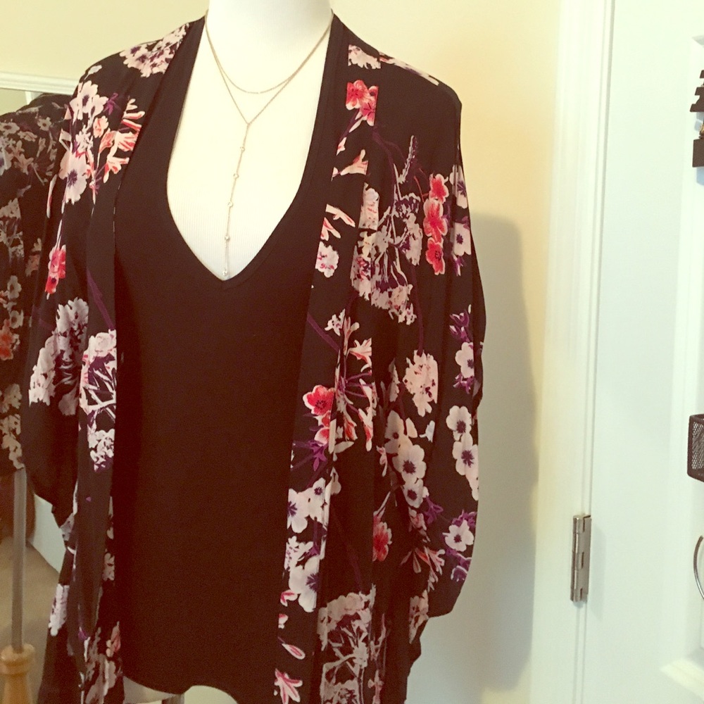 Floral Kimono