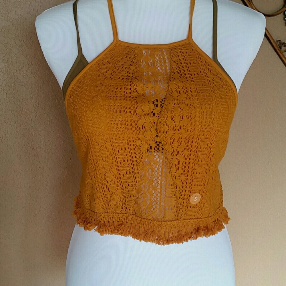 PacSun sunflower top