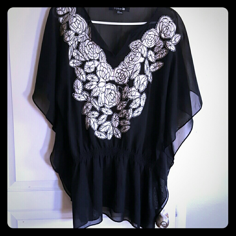 Night Rose top