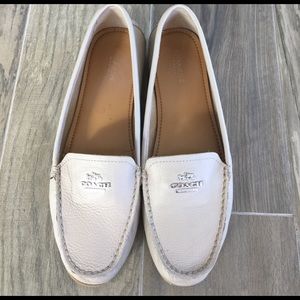 Coach loafers in blush size 8