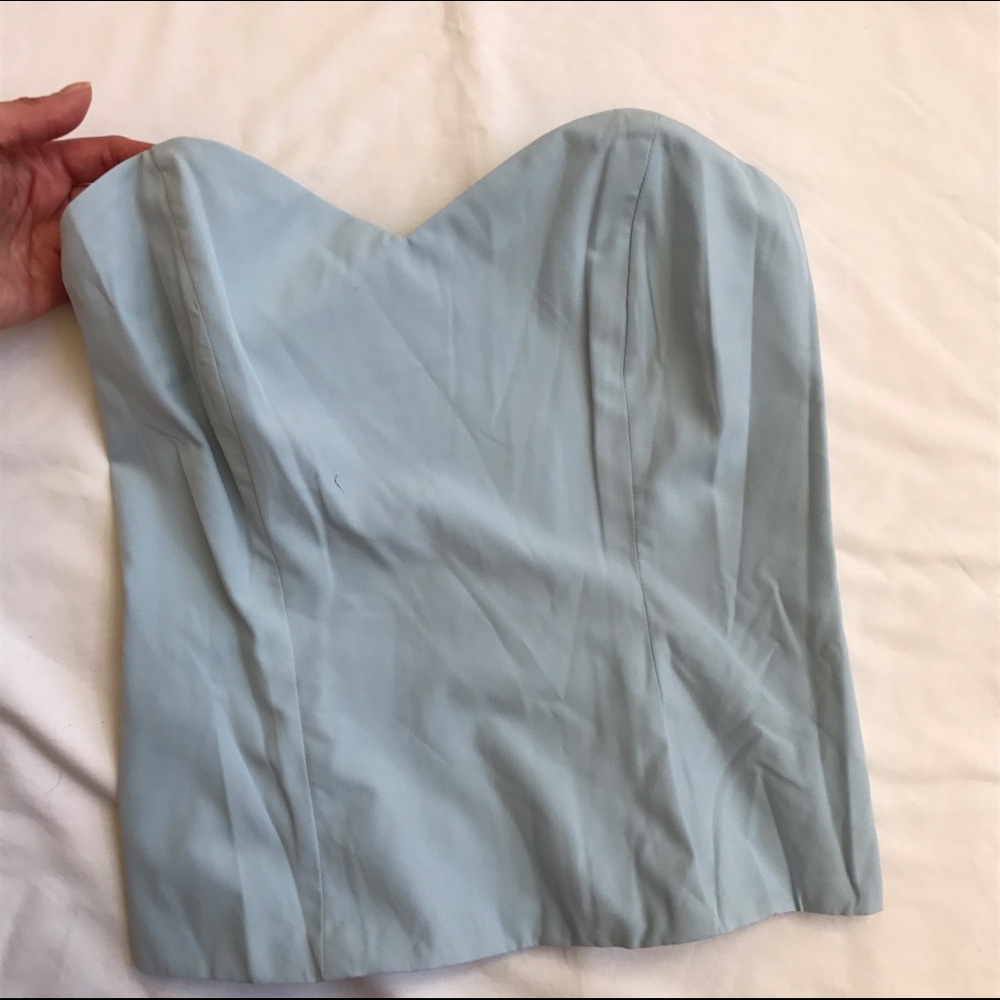 Tobi Light Blue Corset