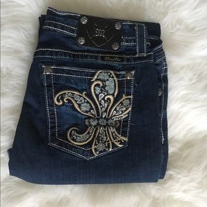 Miss Me Jeans Boyfriend Capri Size 33