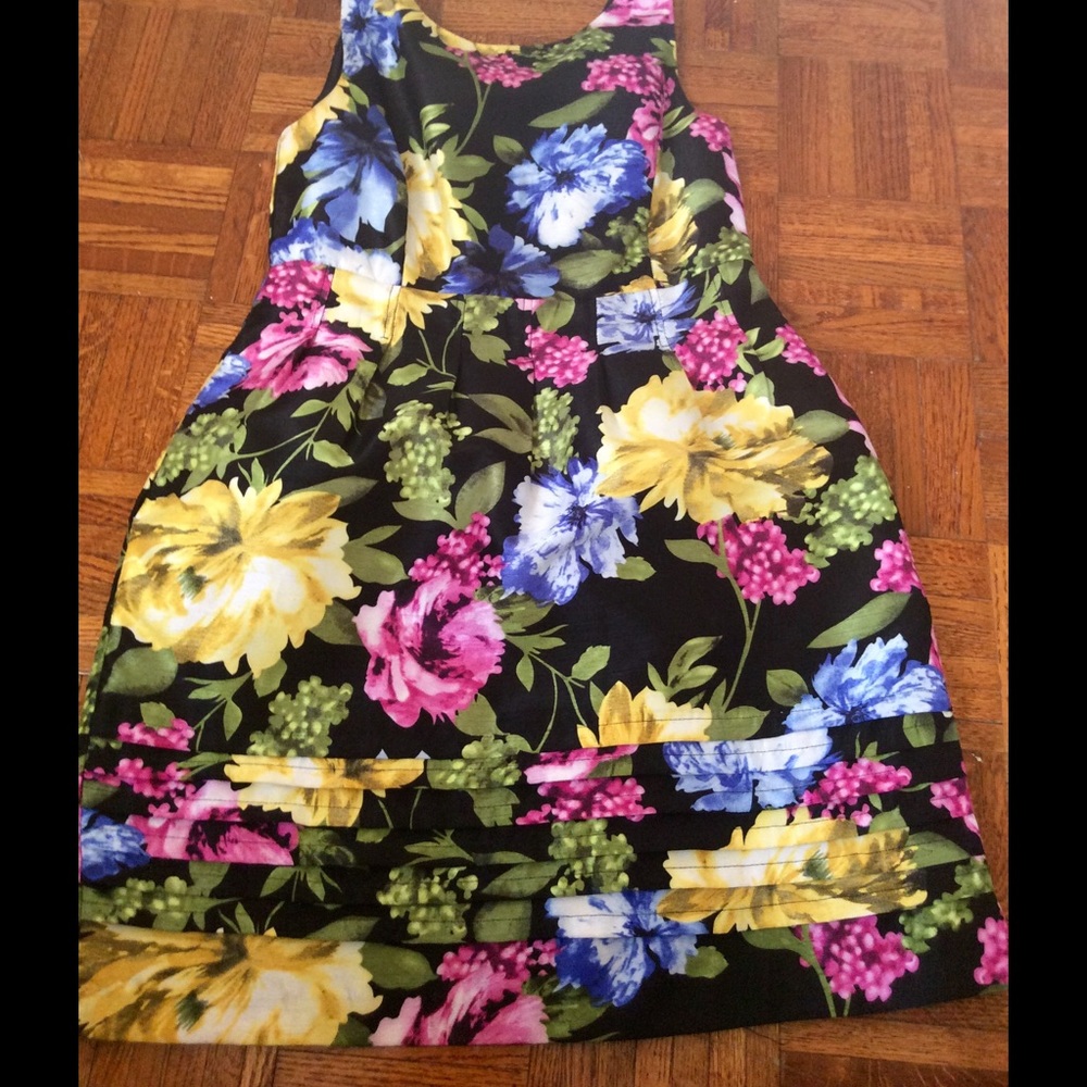 Floral cocktail dress