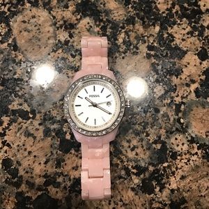 Fossil Pink Pearl watch