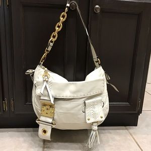 New Juicy Couture white/cream leather handbag