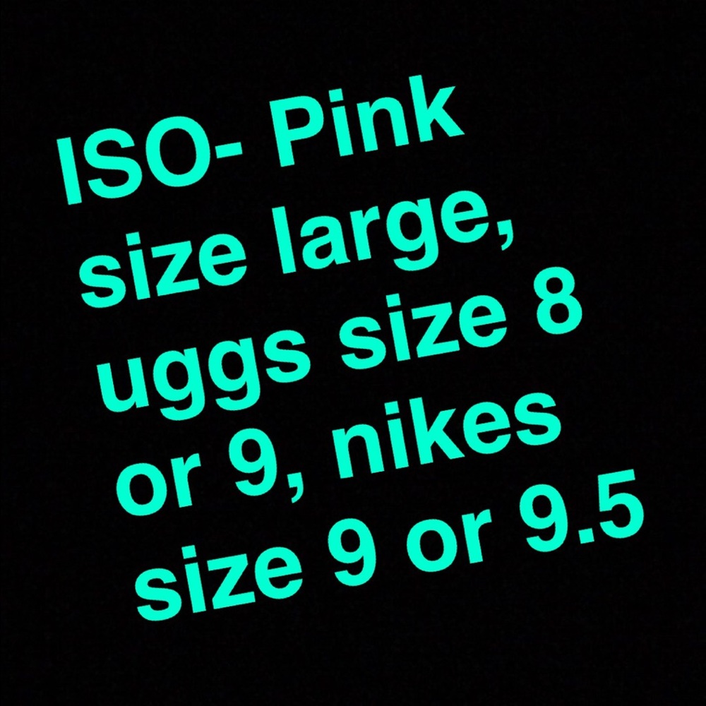 Not selling! ISO