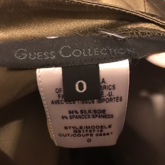 Vintage Guess Collection Silk Dress - Picture 3 of 3