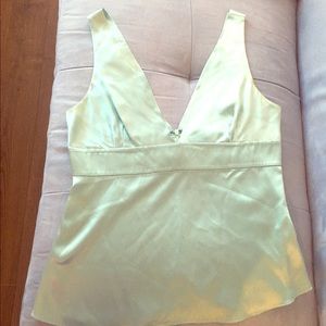 J. Crew Silk Turquoise Top