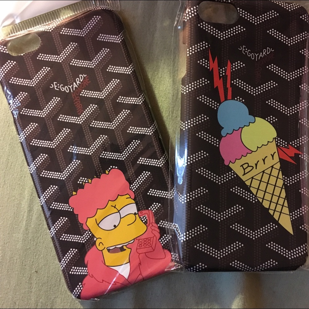 Bart Simpson Goyard phone case