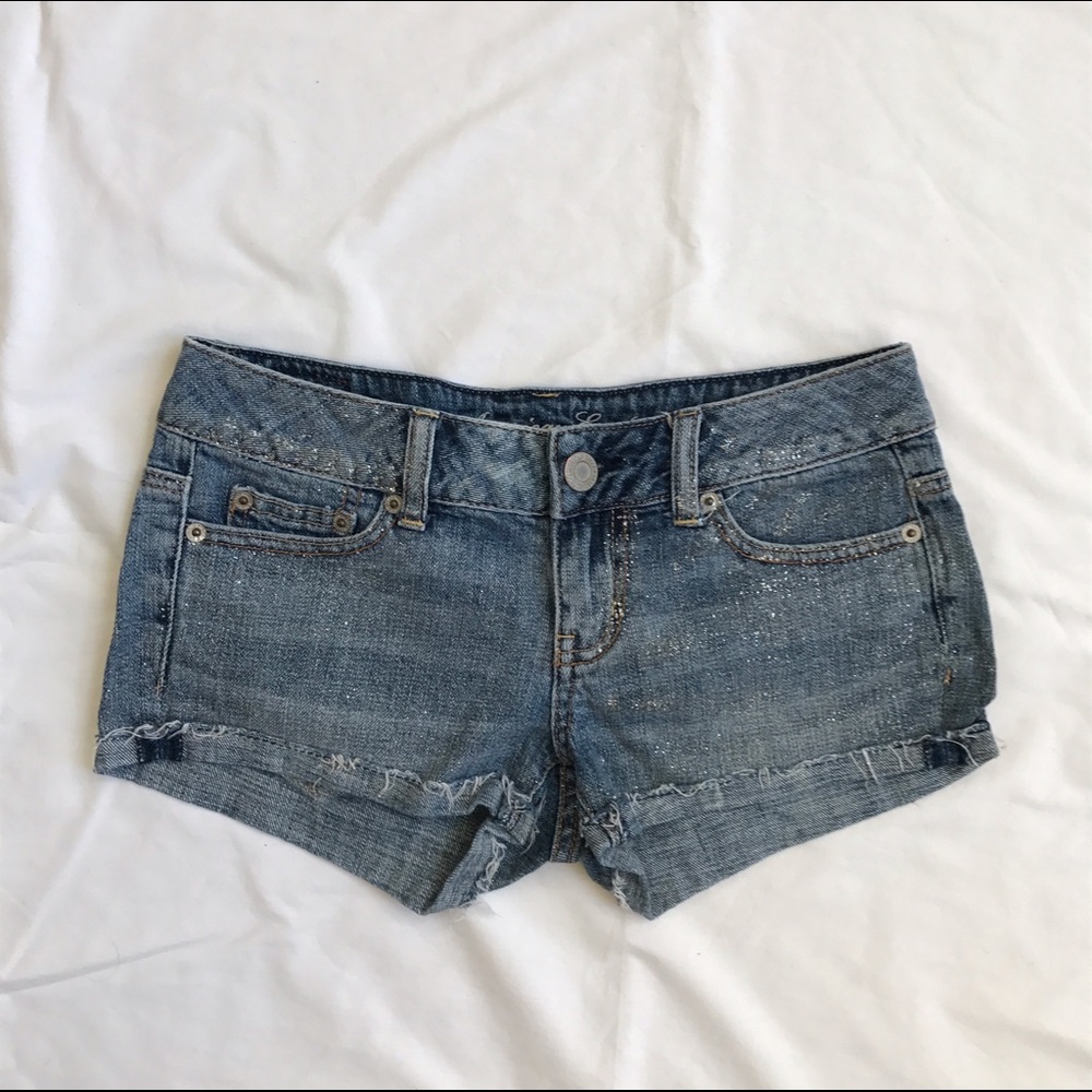 Glitter American Eagle Shorts