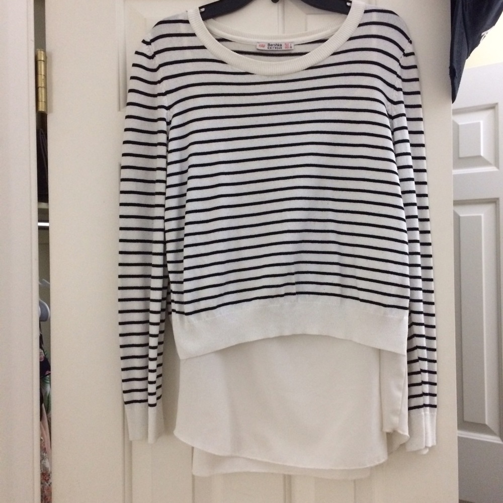 Bershka striped shirt (zara group)