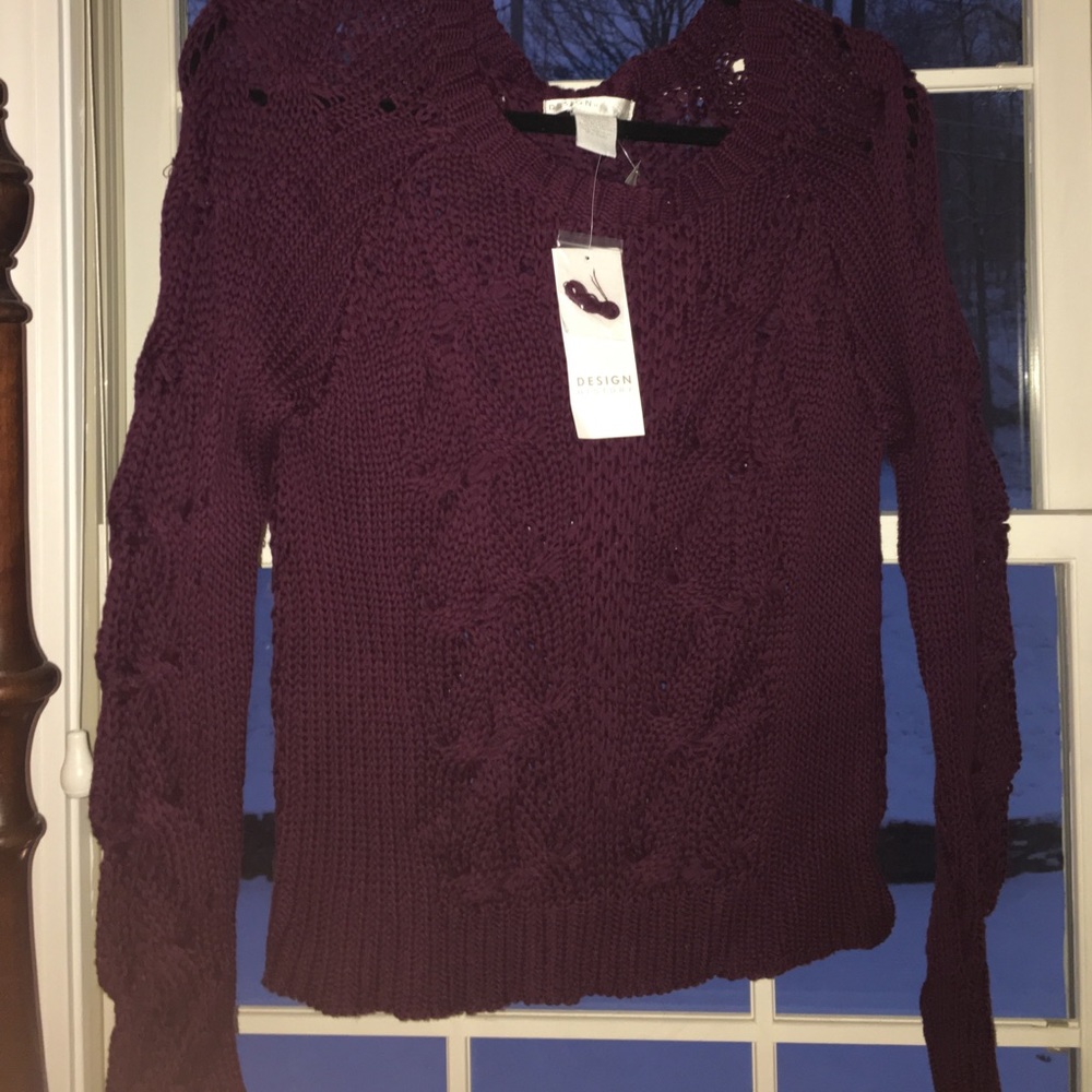 Design History- Neiman Marcus sweater/ size small