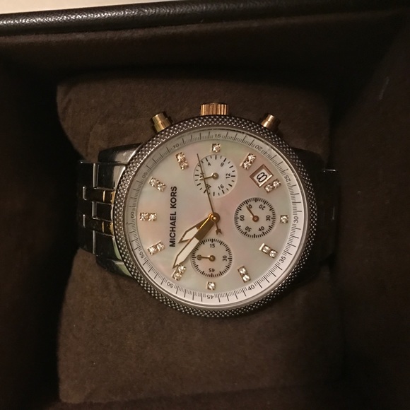 Michael Kors watch Two-toned gold and silver