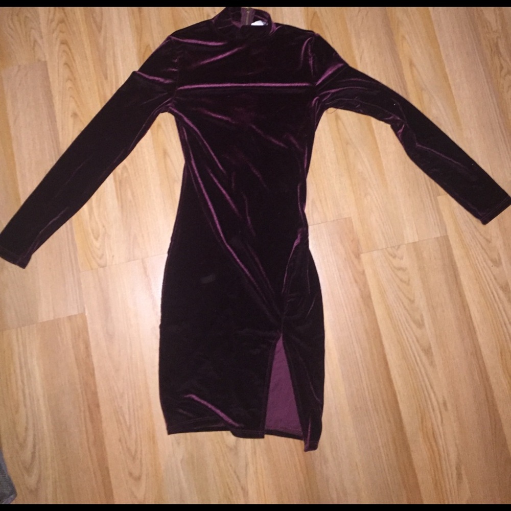 Fashion Nova Velvet Dress