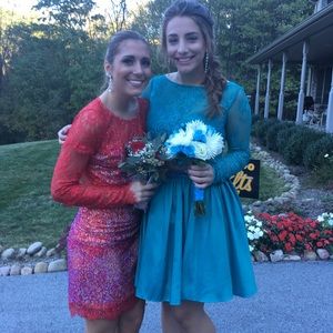 sherri hill 2 piece dress