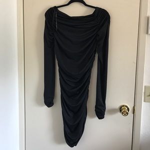 FOH Black Slinky Dress