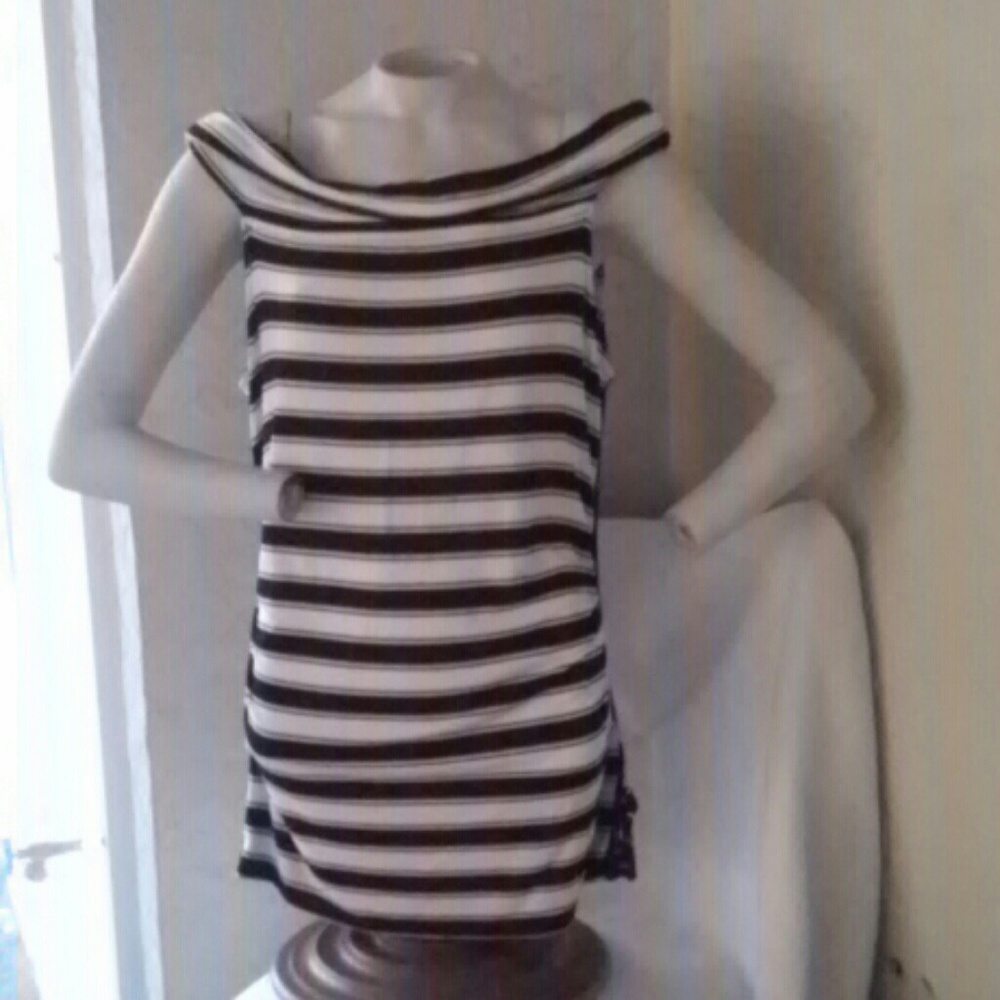 White House Black Market Stripe Top