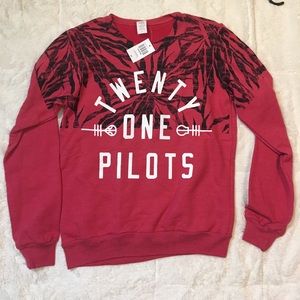 🔴SALE🔴NWOT Hottopic Twenty One Pilots Sweatshirt