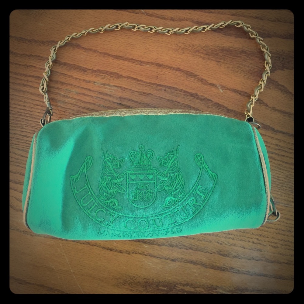 Juicy Couture Green Purse